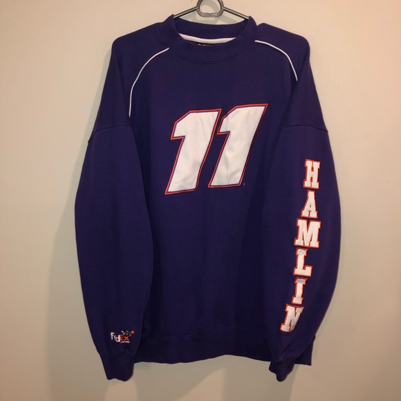 Chase Authentics Other - NASCAR Fed Ex Racing Hamlin Purple Sweatshirt